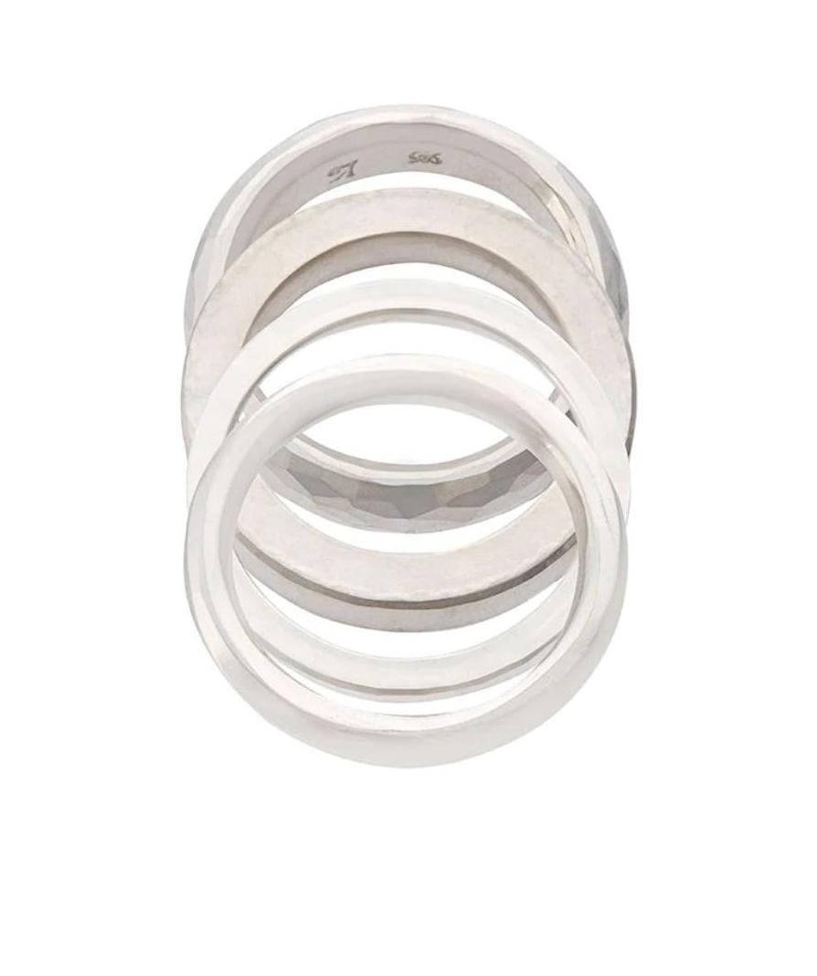 Werkstatt:münchen Flat Ring In White