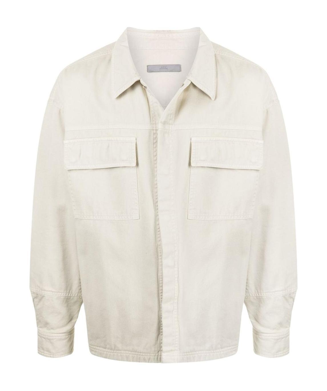 A-cold-wall* Oversized-fit Denim Jacket In White