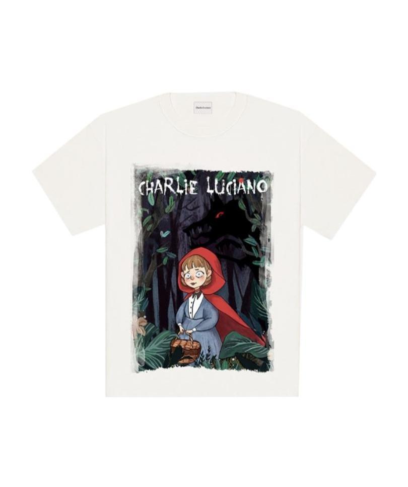 Charlie Luciano Logo T-shirt In White