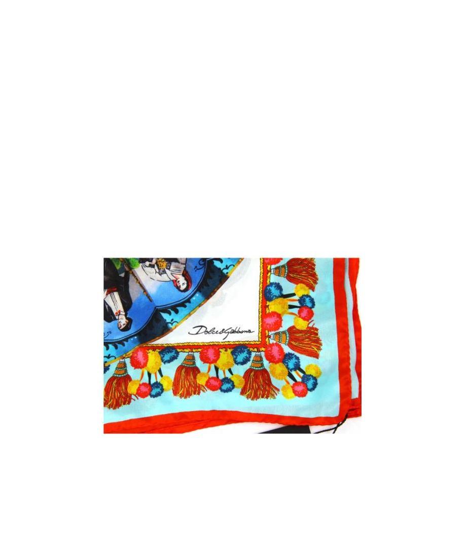 Dolce & Gabbana Printed Scarf In Multicolor