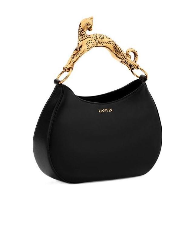 LANVIN EMBELLISHED-HANDLE TOTE BAG