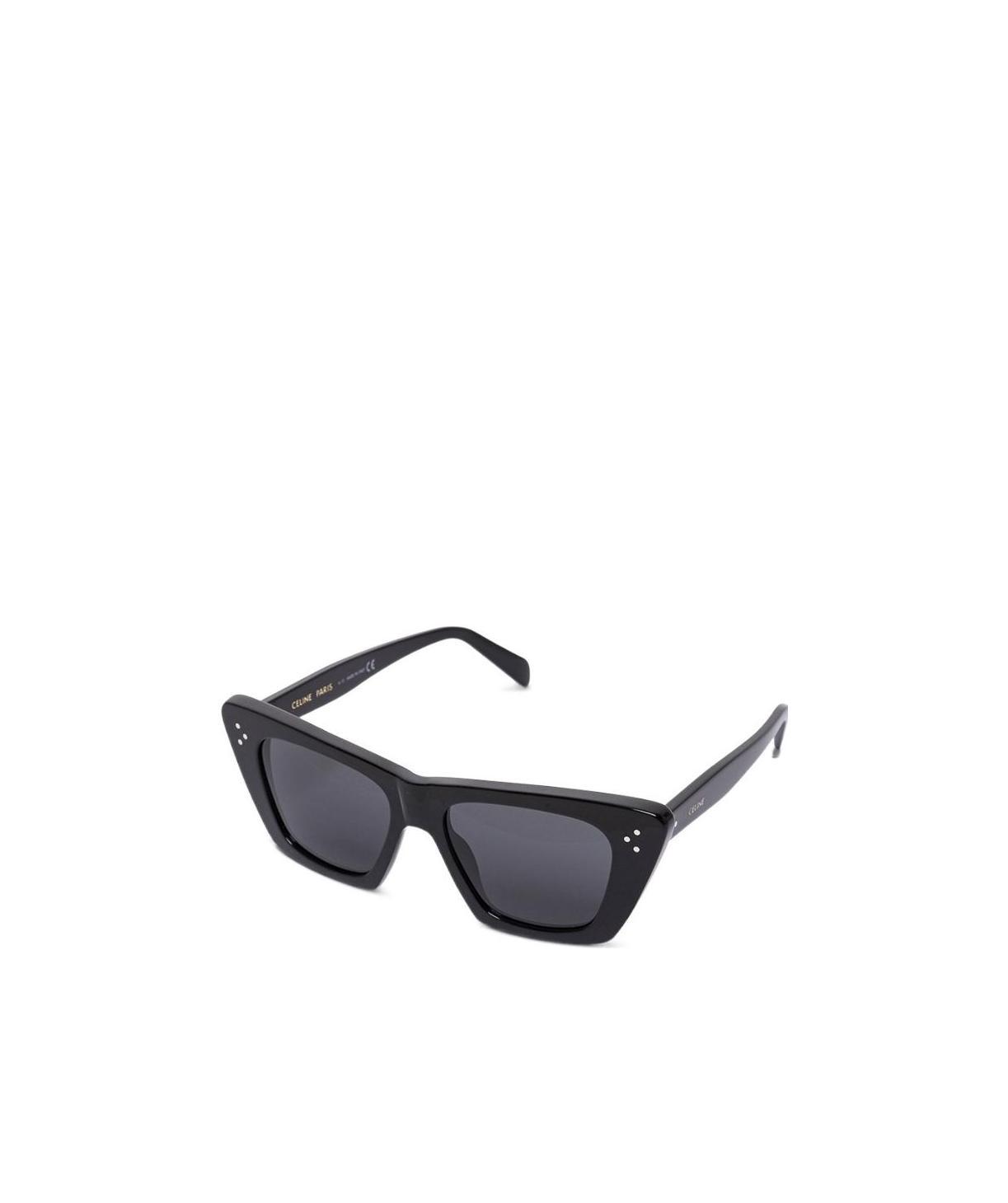 Celine Bold 3 Dots Cl 40187 In 01a Square Sunglasses In Black