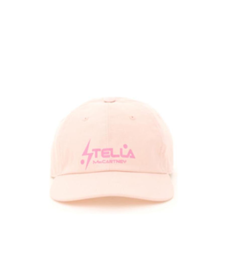 Stella Mccartney Logo-print Flat-peak Cap In White