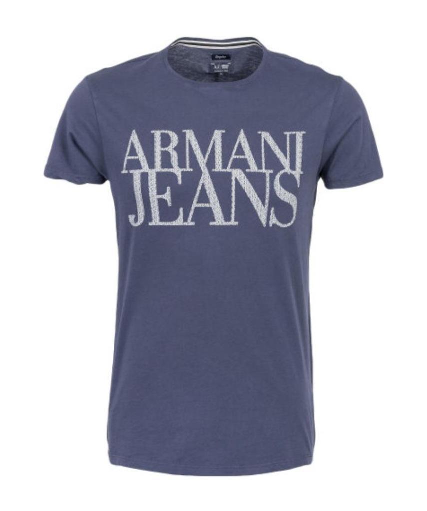 ARMANI JEANS LOGO DETAILS T-SHIRT