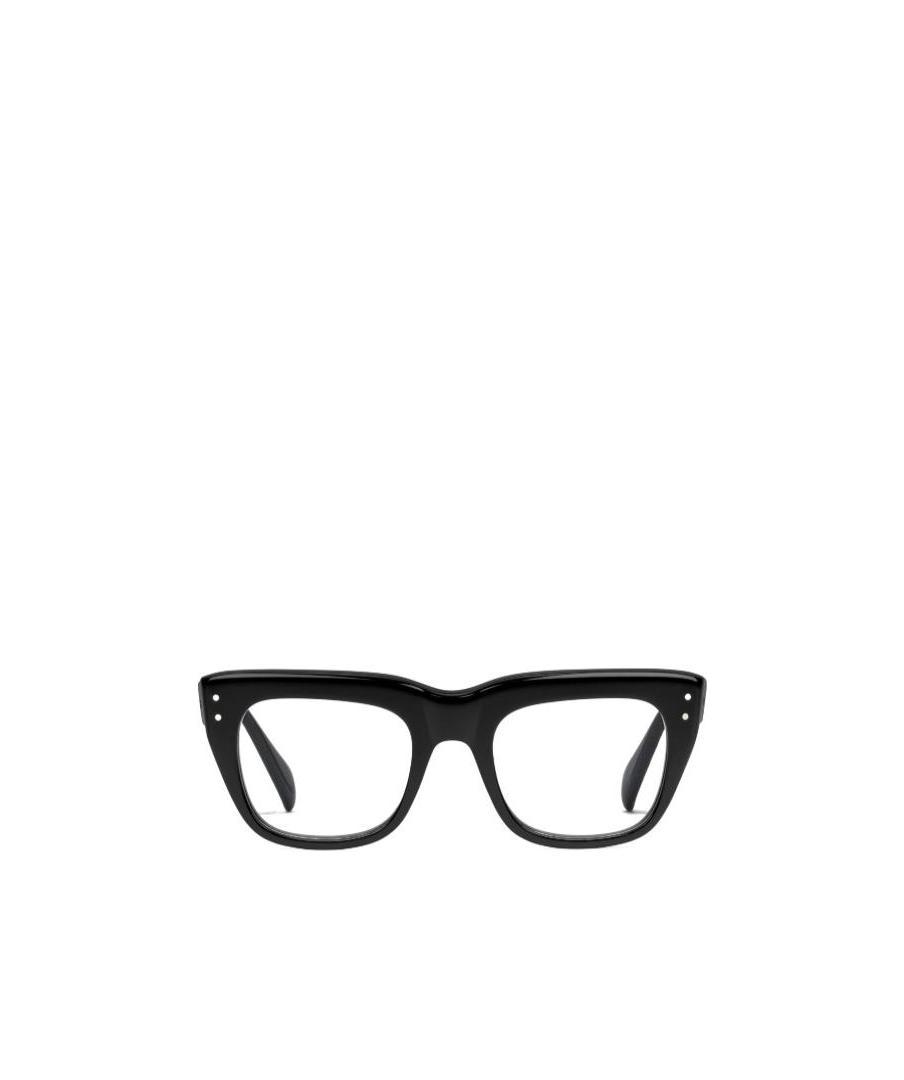 Gucci Polished Square-frame Glasses In Black
