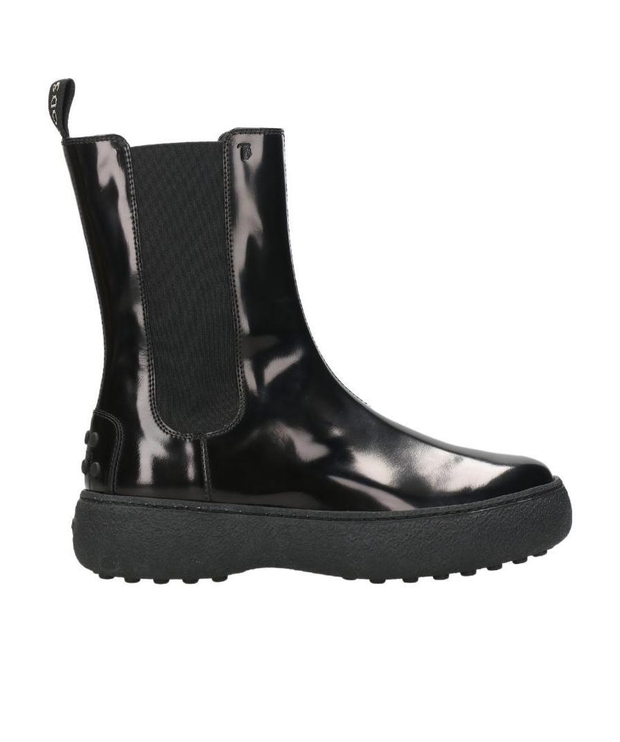 Tod's Elasticated Ankle Boots In Black