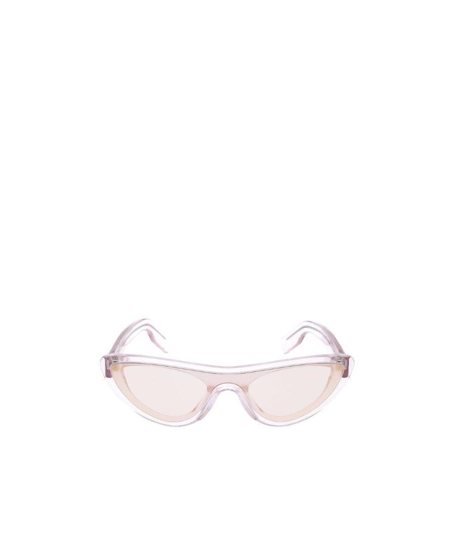 Kenzo Logo Sunglasses In White