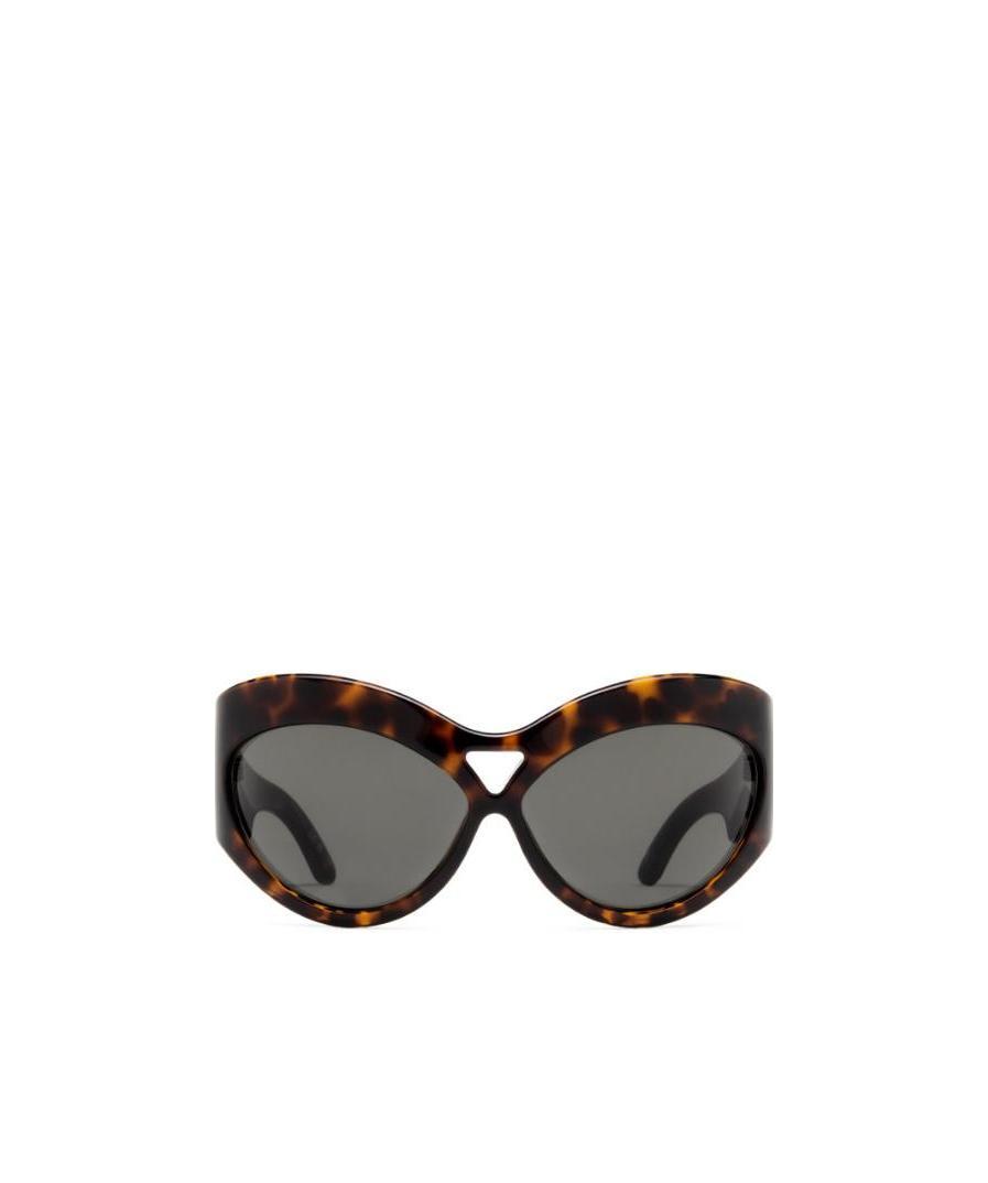 Saint Laurent Sl73 Cat Eye-frame Sunglasses In Gray