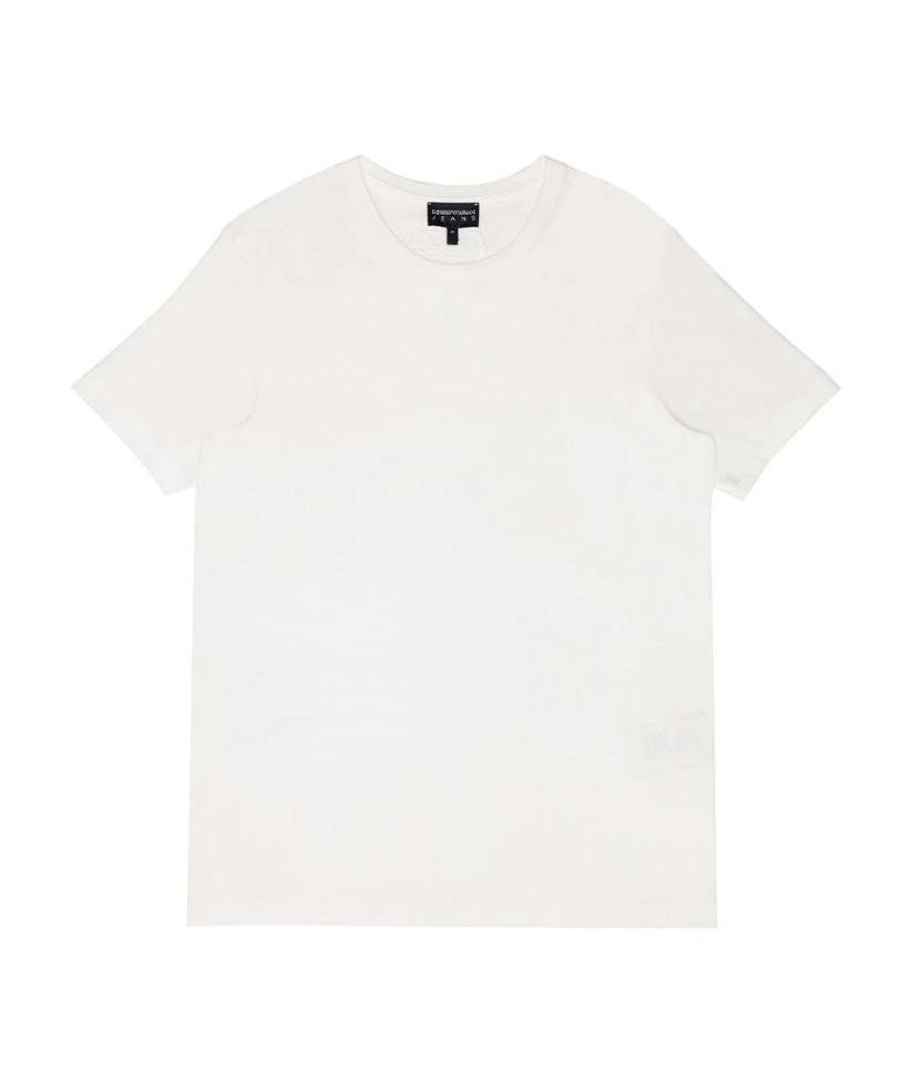 Emporio Armani T-shirt With Round Neck In White