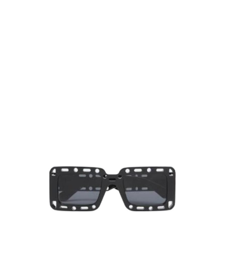 Off-white Mercer Square-frame Sunglasses In Black