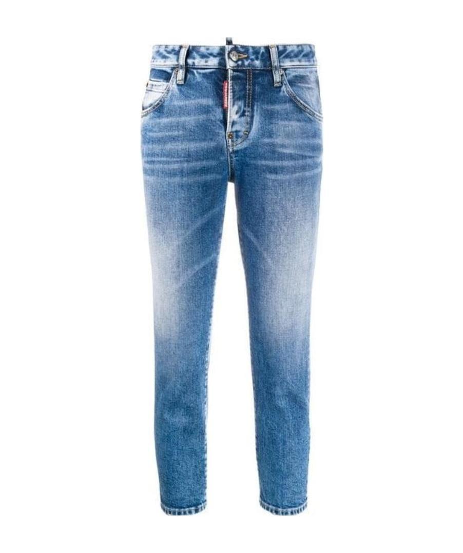 Dsquared2 Classic Slim-fit Jeans In Blue