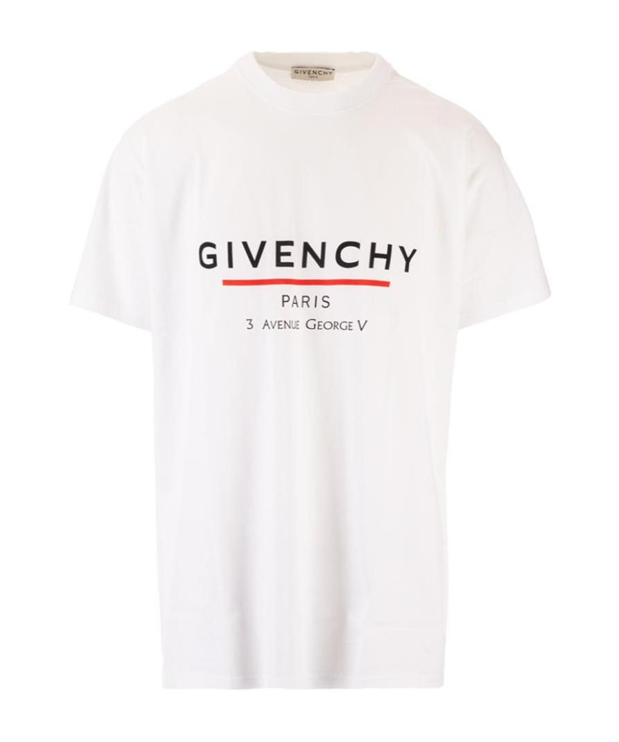 Givenchy Logo Print T-shirt In White