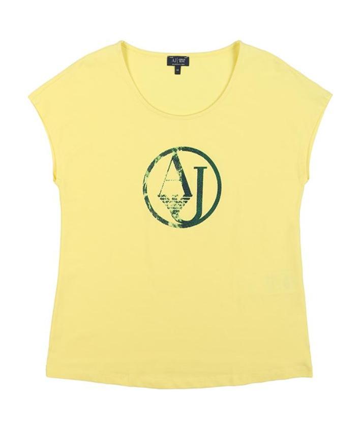 ARMANI JEANS ROUND-NECKED LOGO T-SHIRT
