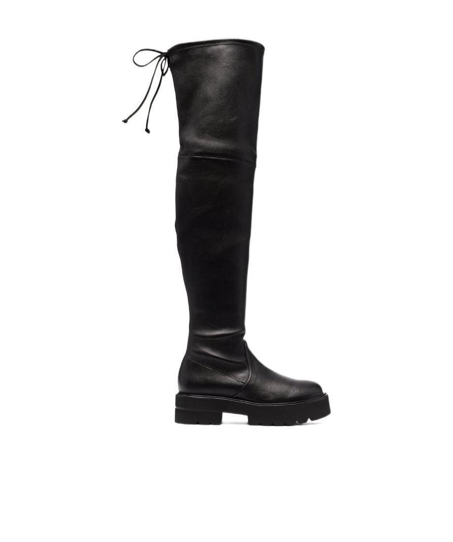 Stuart Weitzman Ultra-lift Boots In Black