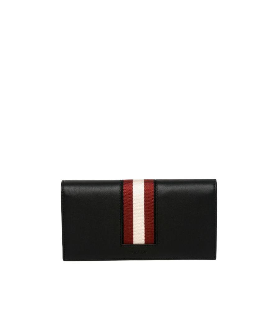 Bally Logo Wallet In Gray