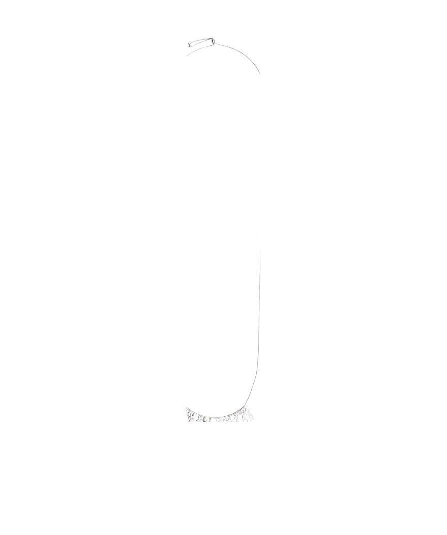 Bottega Veneta Figure Charm Necklace In White