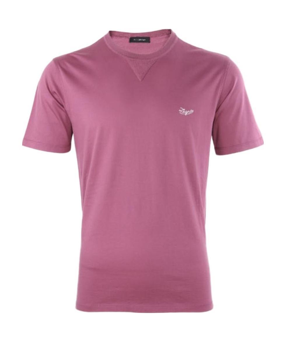 ZEGNA LOGO SHORT SLEEVED T-SHIRT