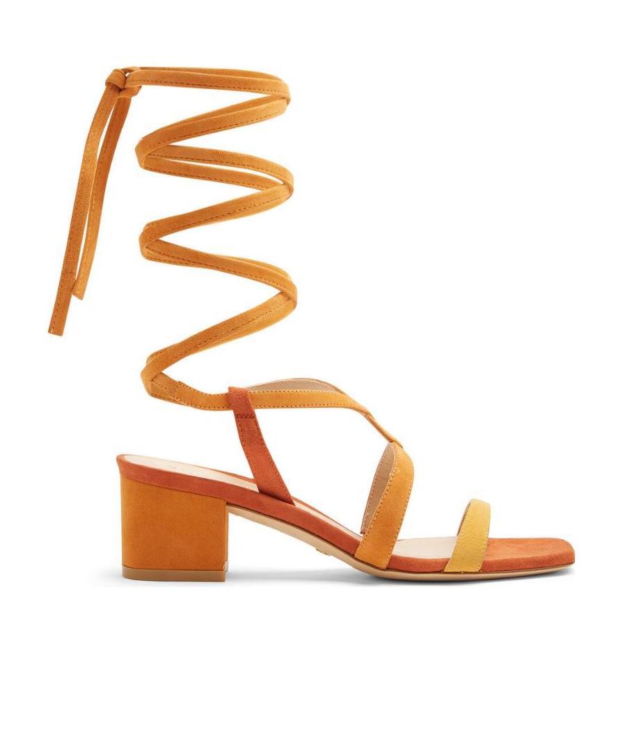 Stuart Weitzman Sue Ankle-tied Sandals