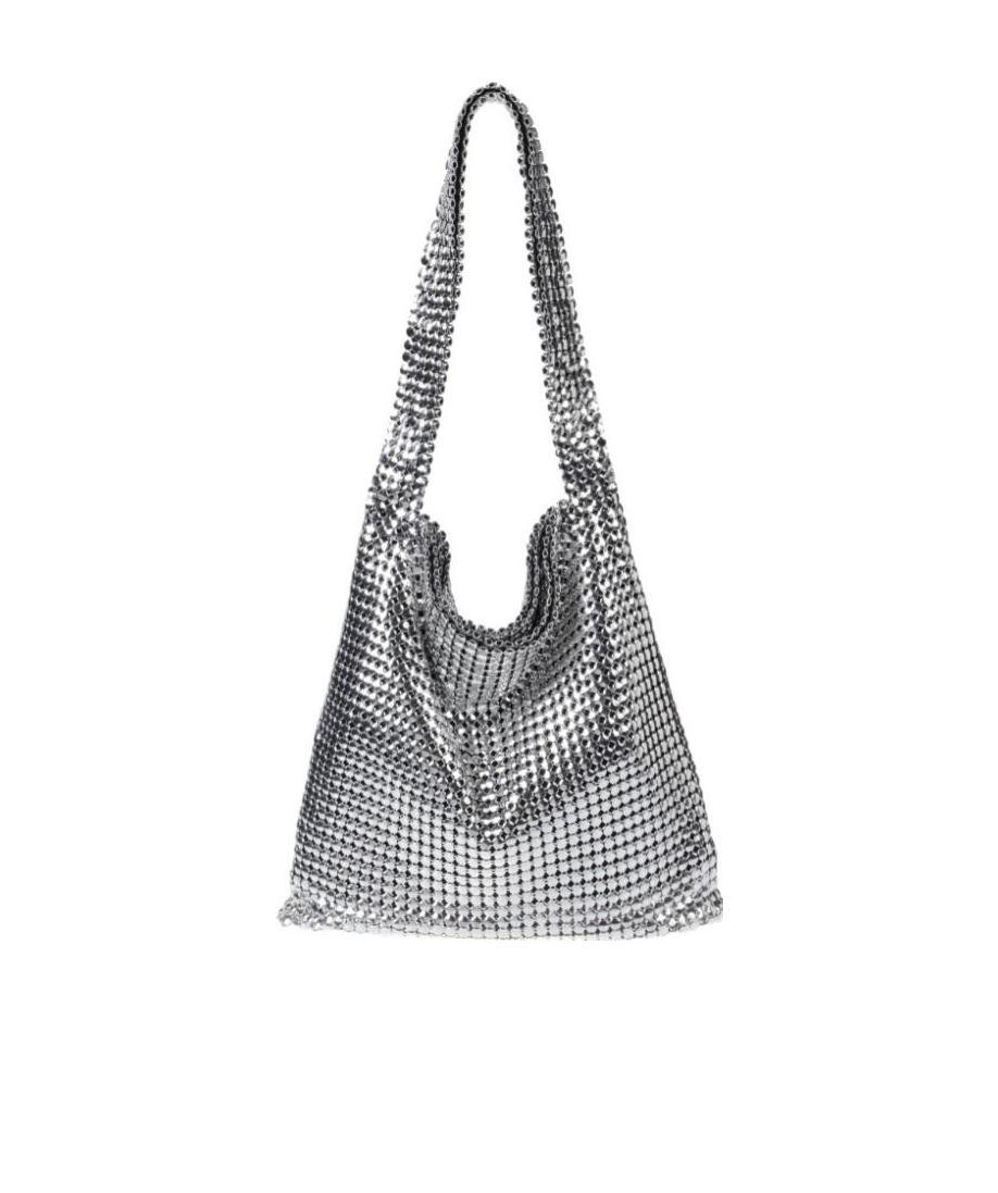 Rabanne Chainmail Tote Bag In Gray