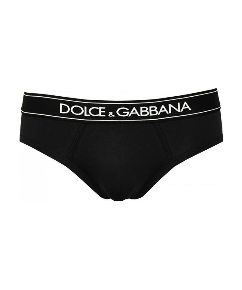 DOLCE & GABBANA LOGO DETAIL PANTIES