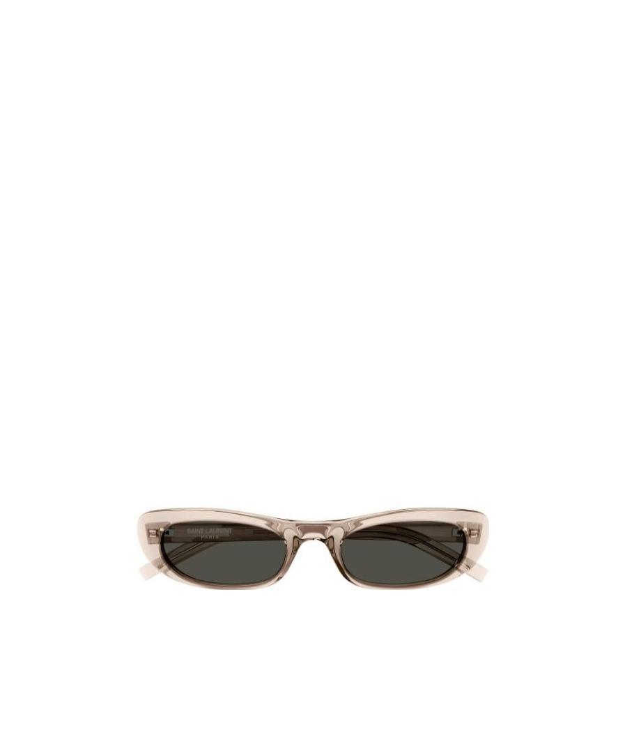 Saint Laurent Eyewear Tortoiseshell Sunglasses In Black