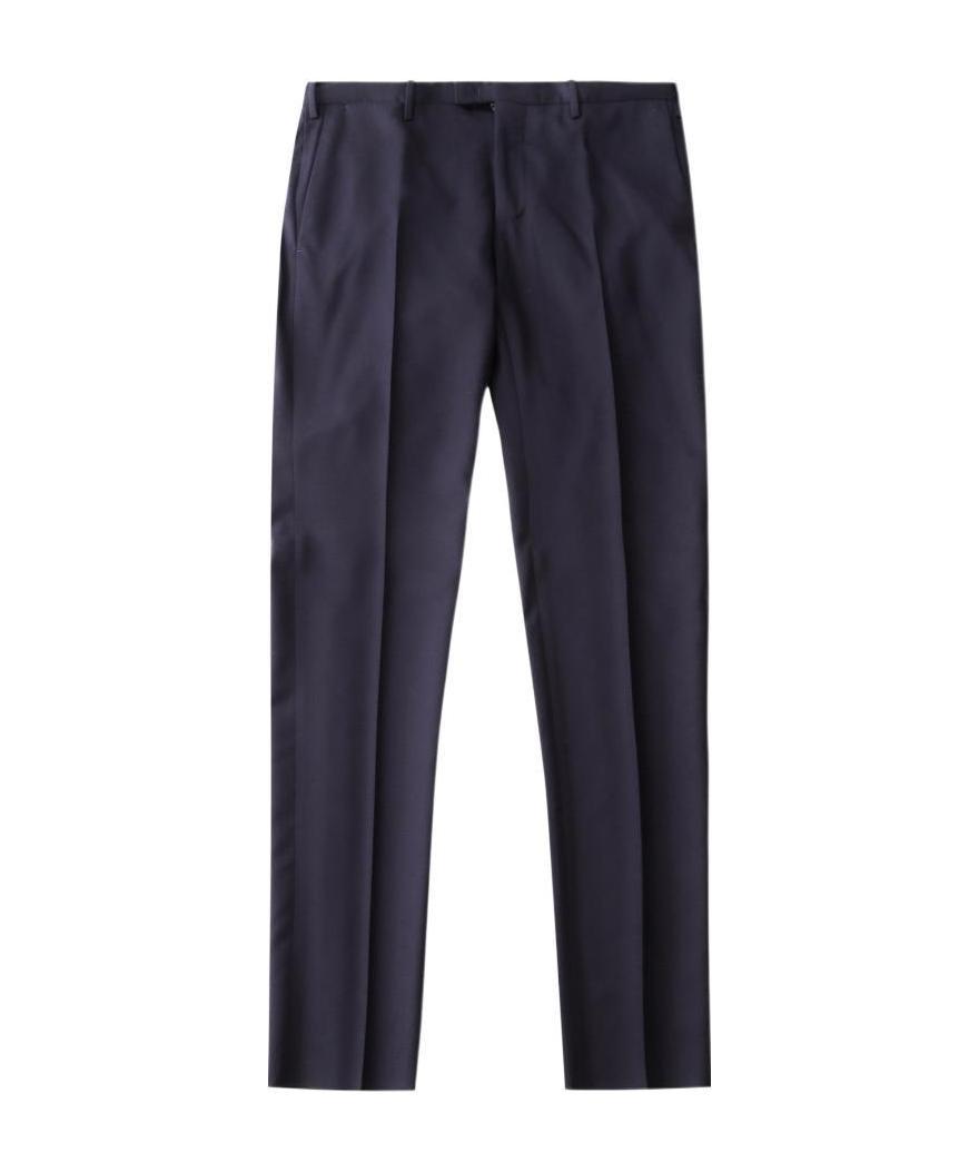 Pt01 Slim-cut Tailored Trousers In Blue