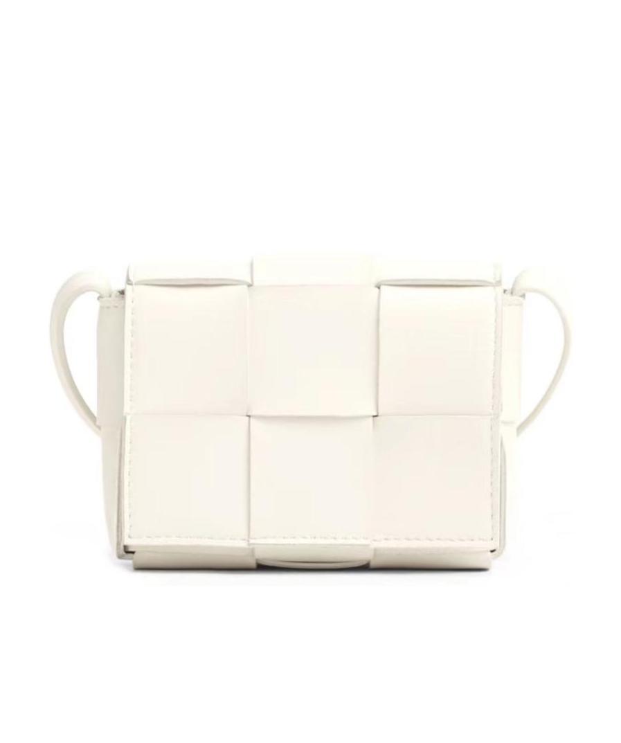 Bottega Veneta Cassette Mini Bag In White