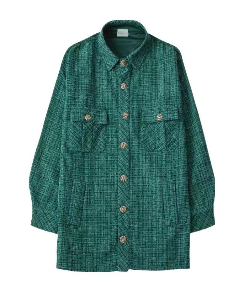 Charlie Luciano Four-pocket Shirt Casual Jacket In Blue