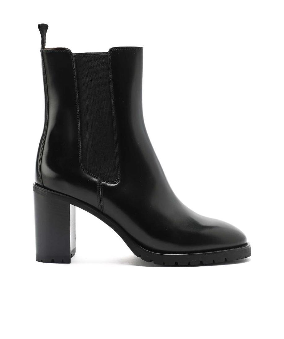 Isabel Marant Bright-faced High-heeled Ankle Boots In Black