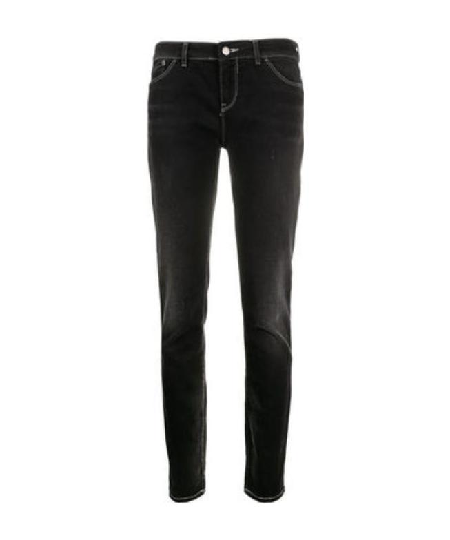 EMPORIO ARMANI ELASTIC LOW-WAISTED JEANS