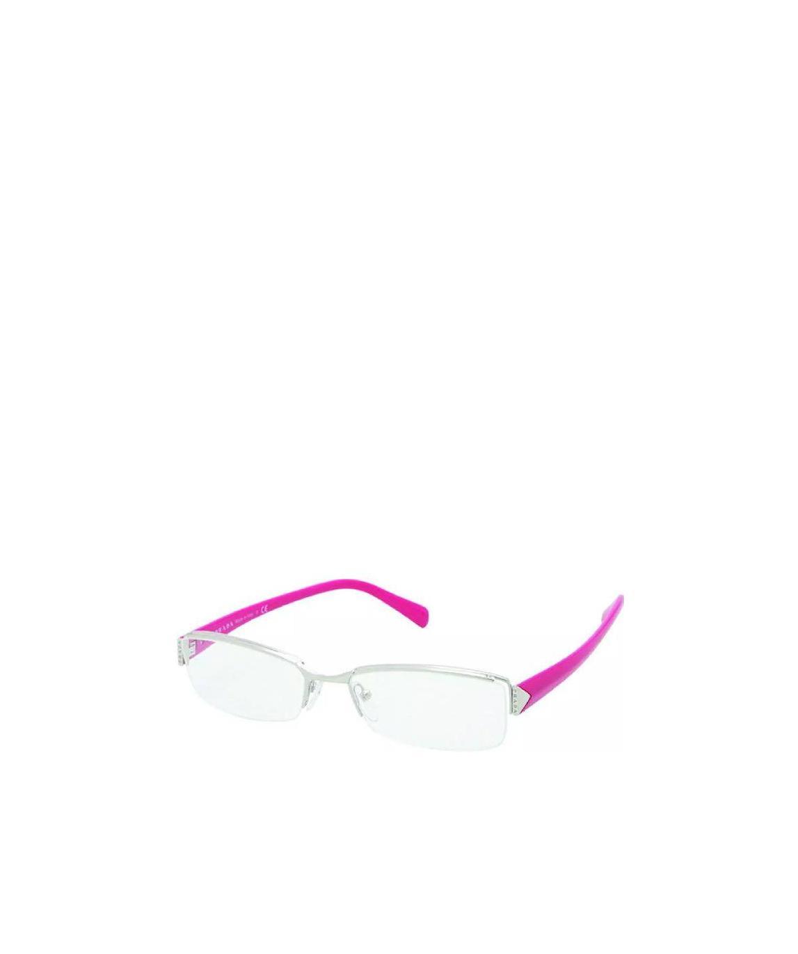 Prada Logo Flat Mirror In White