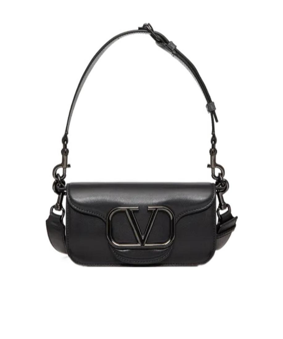 Valentino Vlogo Crossbody Bag In Black