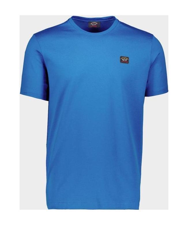 Paul & Shark Logo Logo Short-sleeved T-shirt In Blue