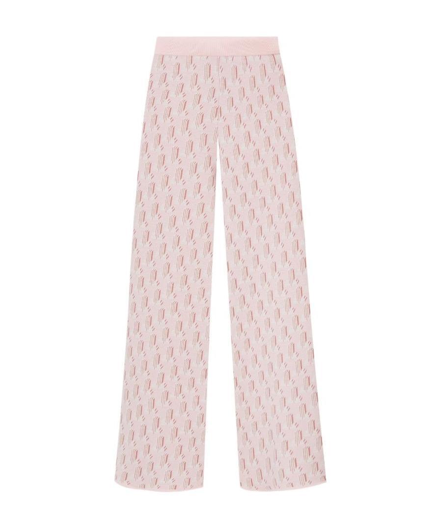 Lanvin Presbyopia Straight Tube Casual Pants In Pink