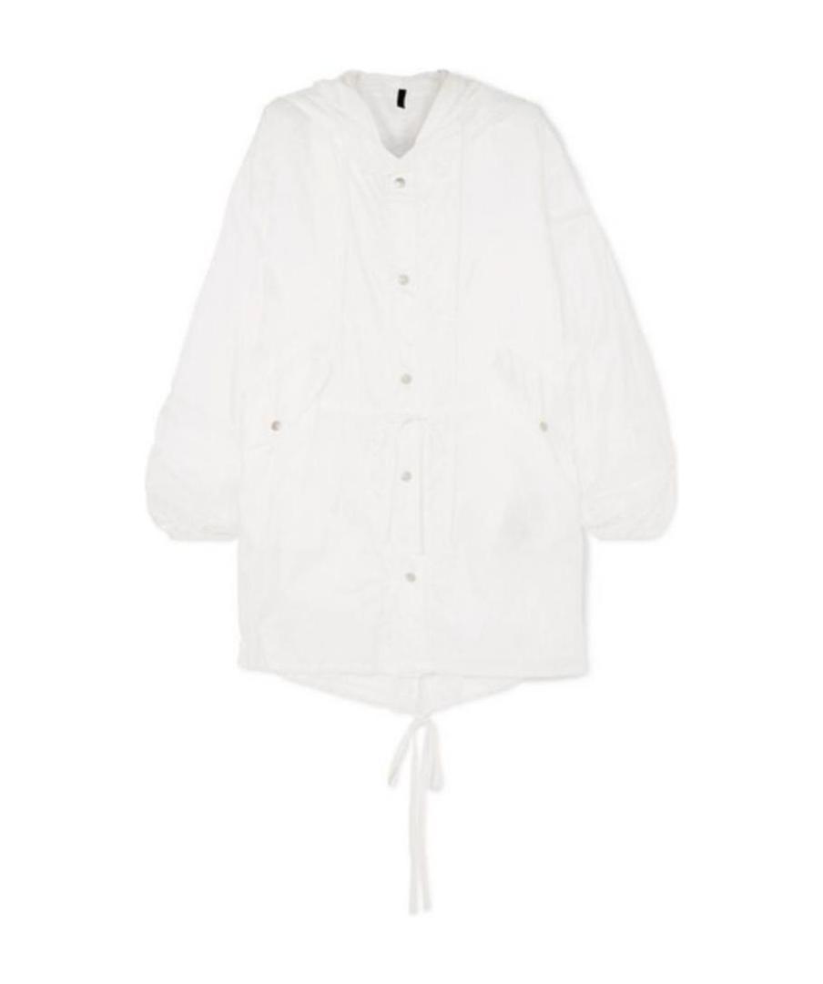Ben Taverniti Unravel Project White Semi-transparent Casual Jacket In White