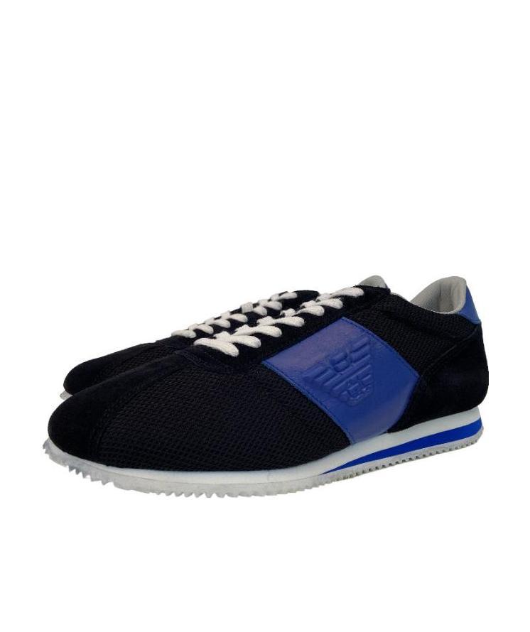 EMPORIO ARMANI LOGO CASUAL SPORTS SHOES