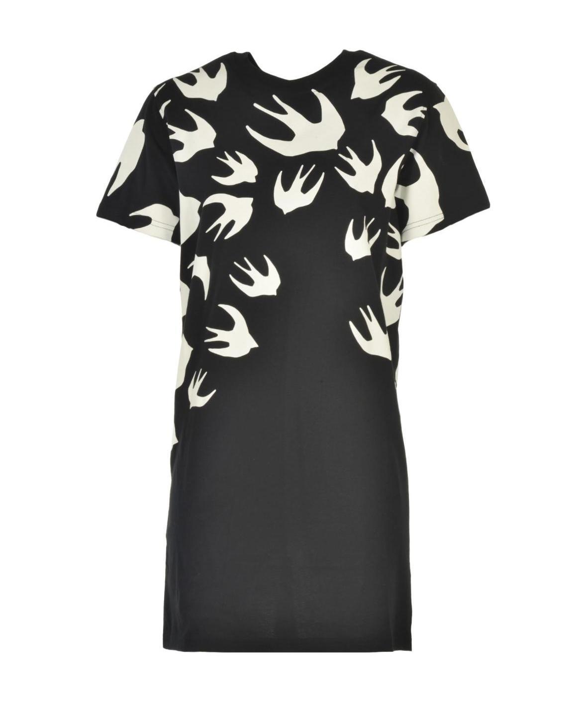 Mcq By Alexander Mcqueen T-shirt Dress In Black