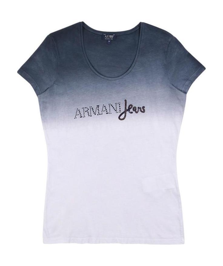 ARMANI JEANS T-SHIRT WITH ROUND NECK AND SHORT SLEEVES