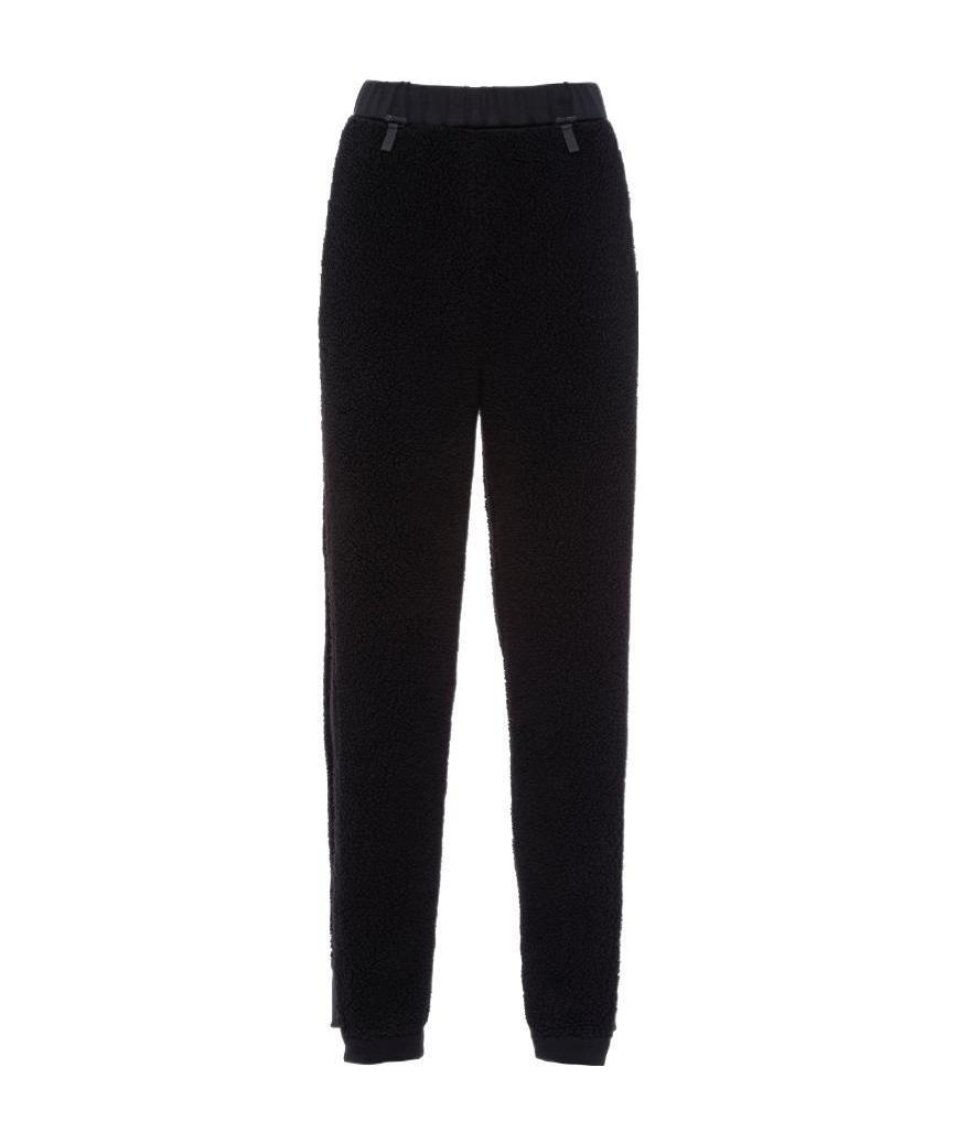Prada Logo-print Trousers In Black