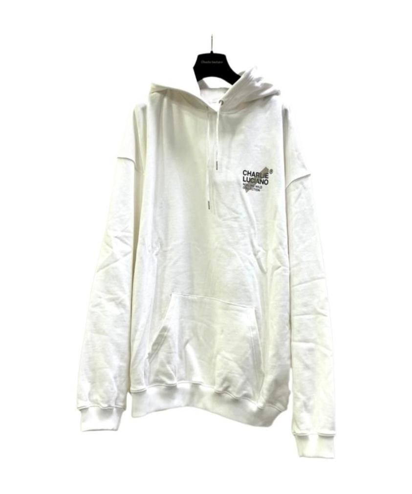 Charlie Luciano Printed Sweater In Gray