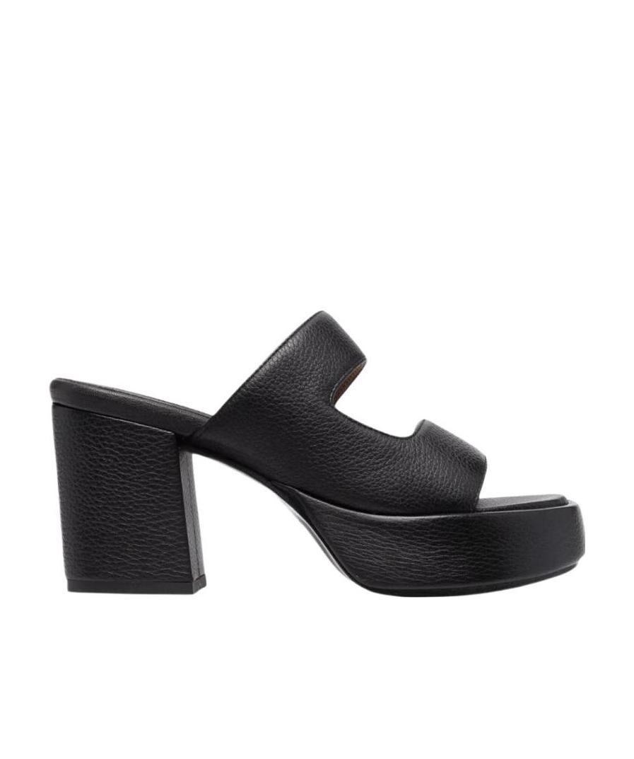 Marsèll Pablo 80mm Platform Sandals In Black