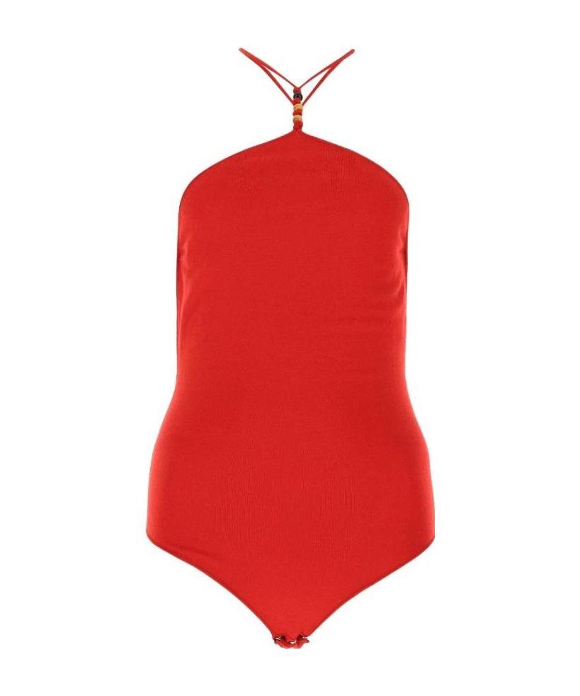 Bottega Veneta Beaded Strap Body Top