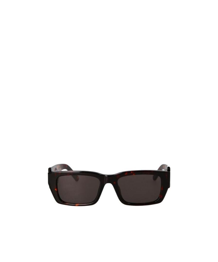 Palm Angels Tortoiseshell-effect Palm Sunglasses In Black