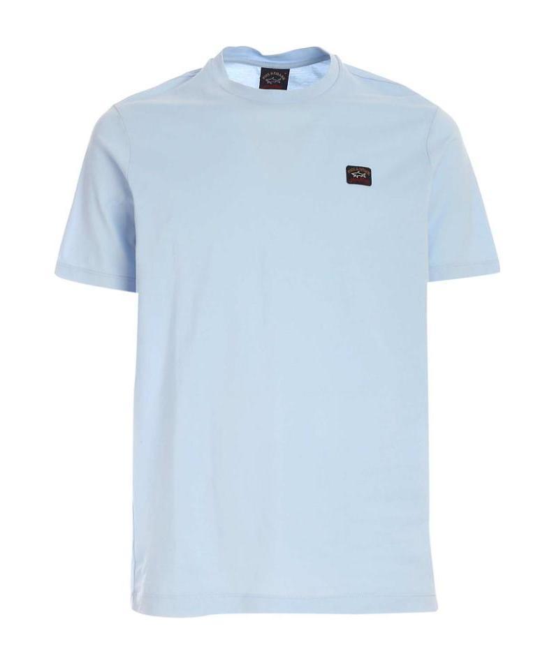 Shop Paul & Shark Logo Decal T-shirt In Blue