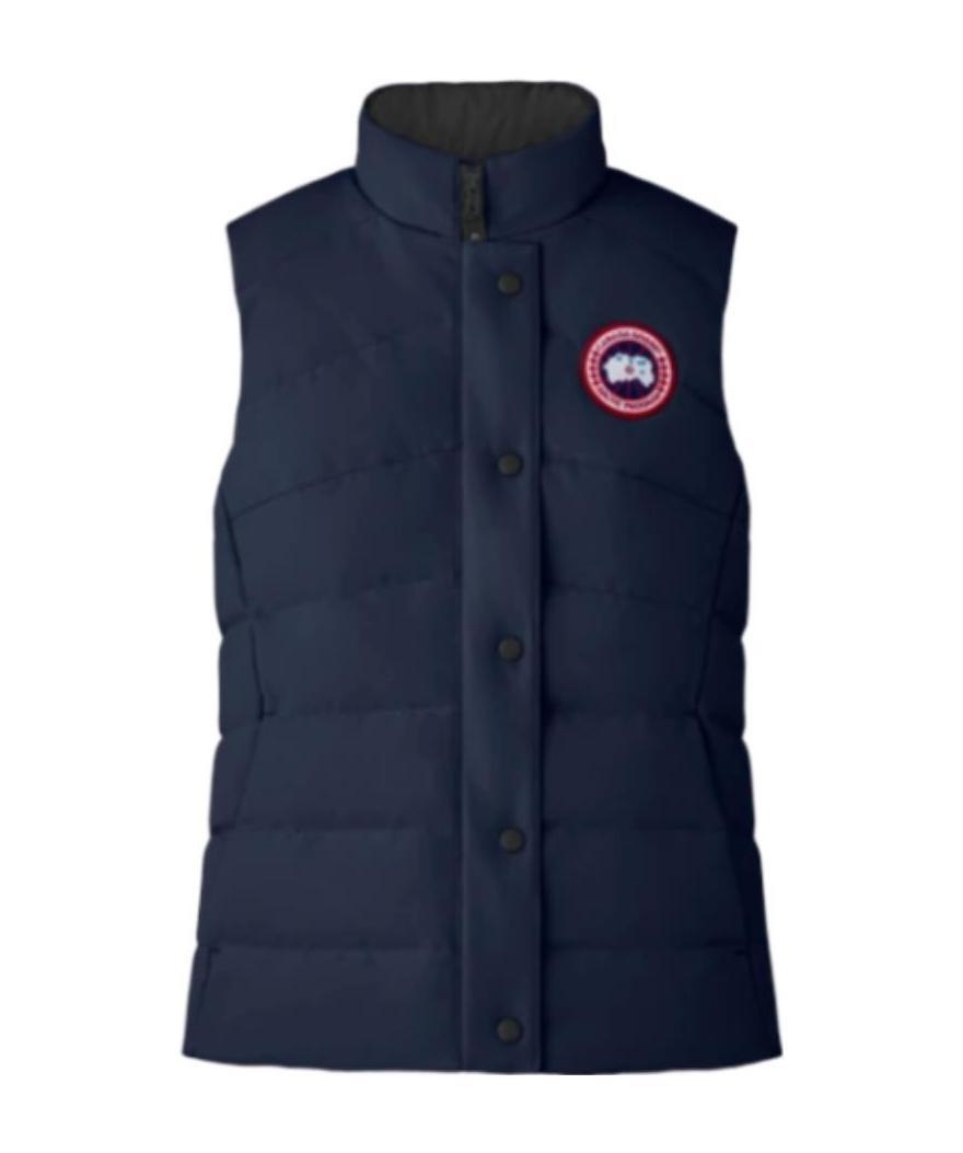 Canada Goose Padded Gilet Jacket In Blue