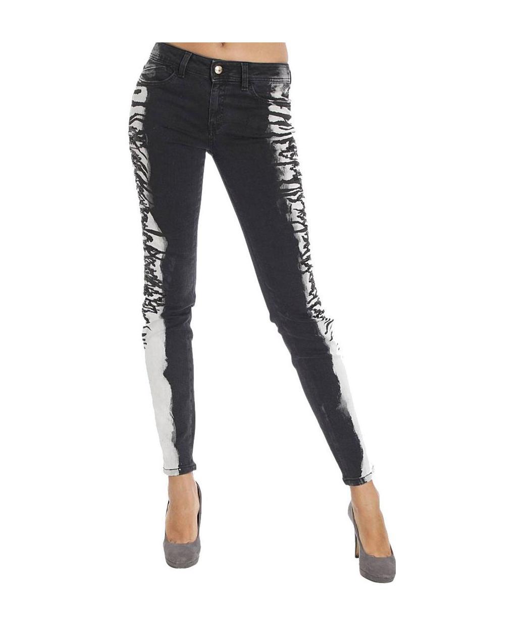 Just Cavalli Tight Jeans In Green