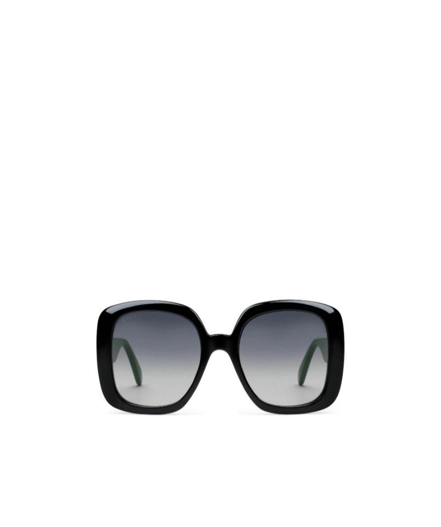 Gucci Rectangular-frame Acetate Sunglasses In Gray