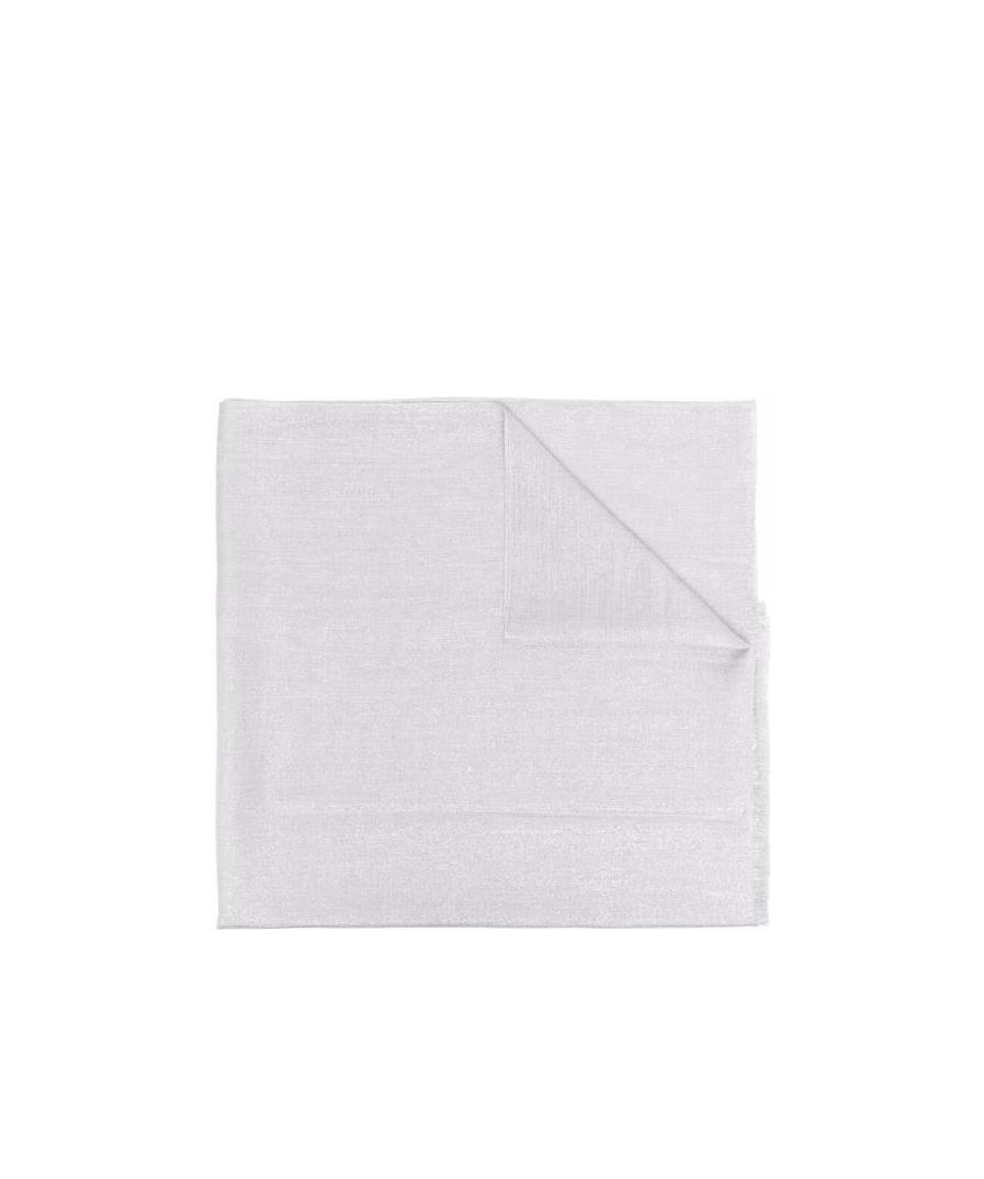 Shop Brunello Cucinelli Fringed-edge Scarf