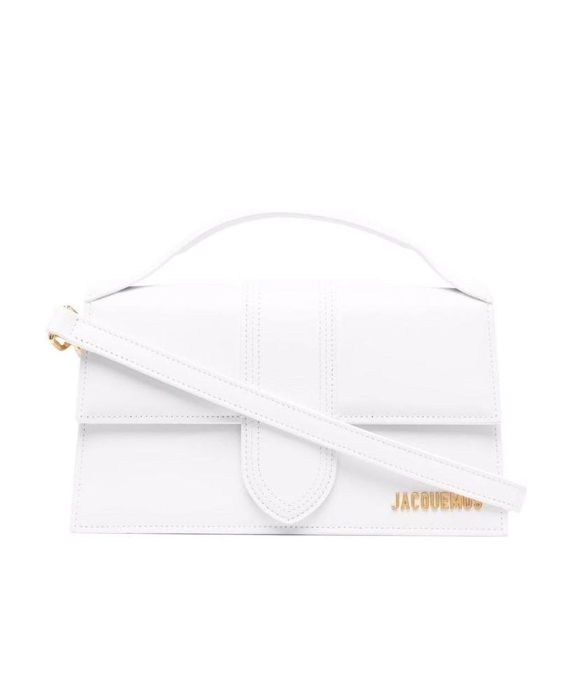 Jacquemus Shoulder Bags With Detachable Strap And Top Handle In White