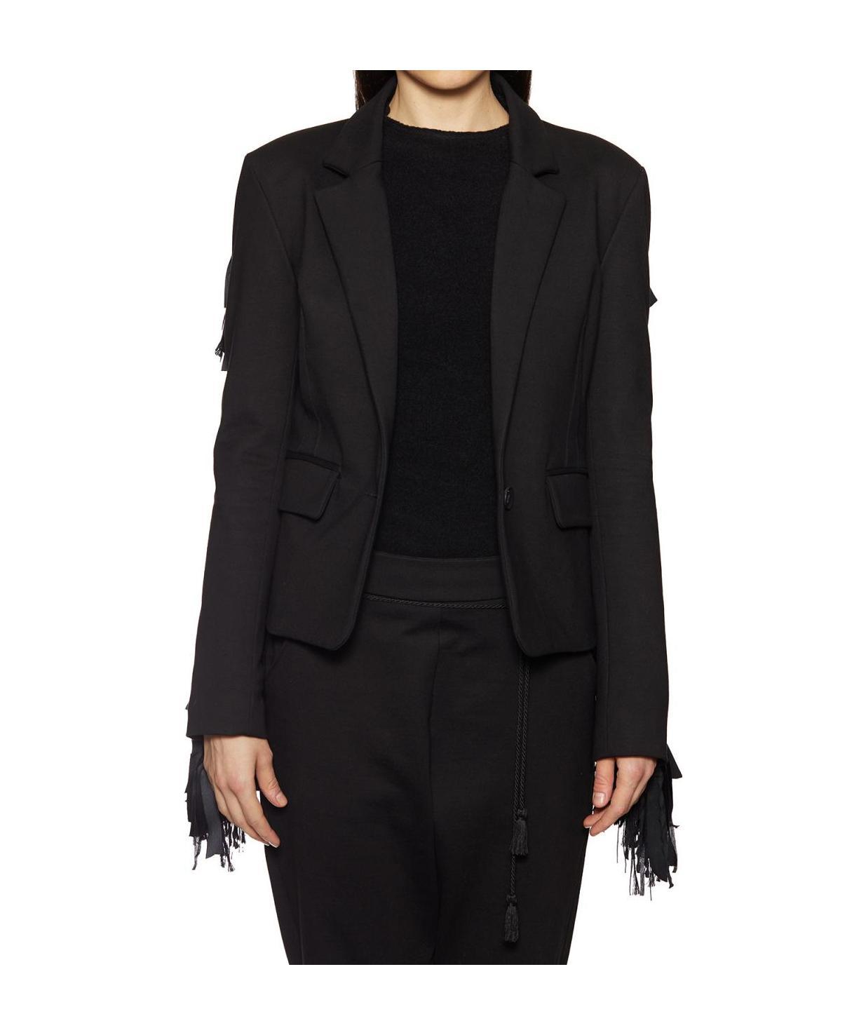 Nostra Santissima Tassel Suit Jacket In Black